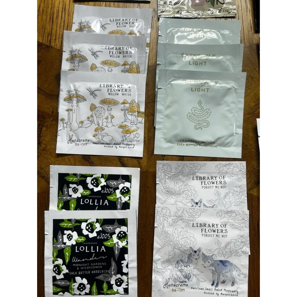 Tokyo Milk Hand Cream Samples Mixed Variety Lot of 85 0.12 Oz / 3.5 Gm